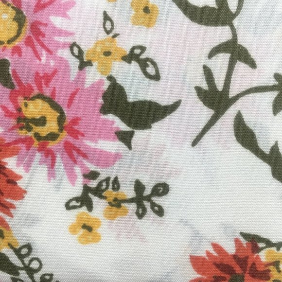 new Wild Sage Jada Print GARDEN FLORAL 225tc 100% Brushed Cotton QUEEN Sheet Set - Picture 4 of 9